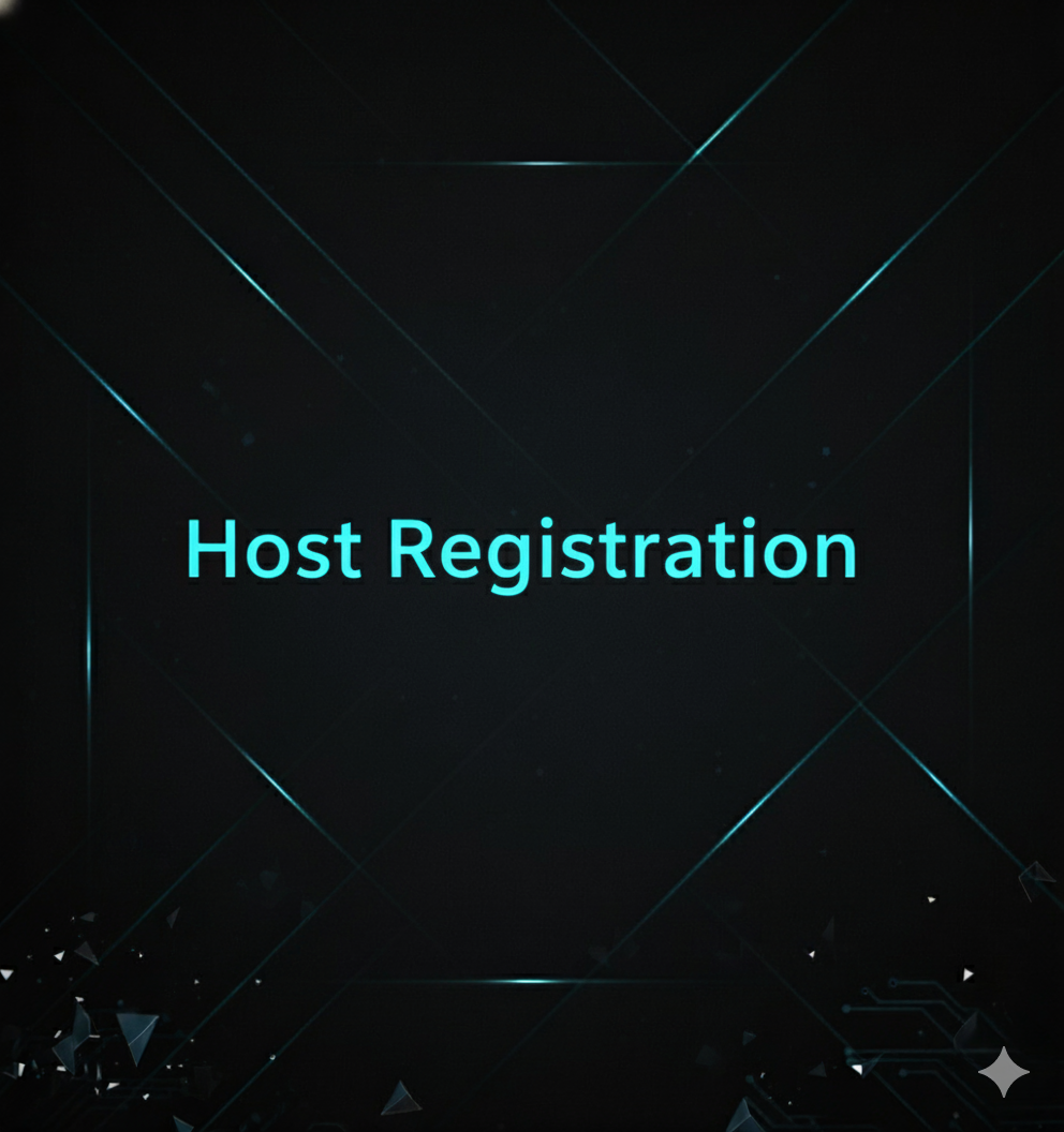 Host Registration Guide